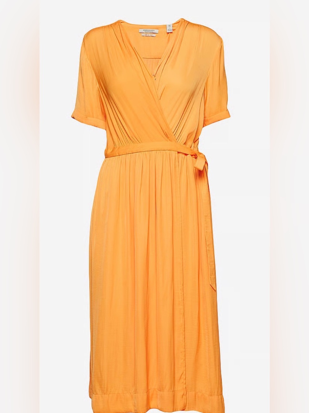 🥭✨ Scotch & Soda Mango Wrap Dress